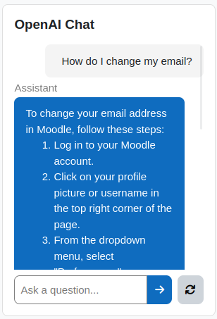 AI Chat Block