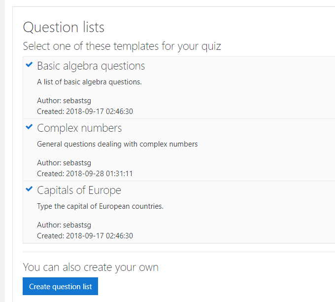 CAPQuiz